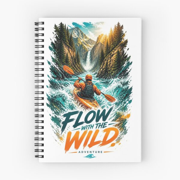 Item preview, Flow With The Wild Adventure designed and sold by Sovereign Supply Co..