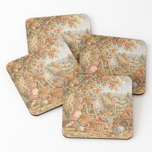 Artikelvorschau, Vintage Apple Harvest Beatrix Potter Storybook entworfen und verkauft von Blue Robin.