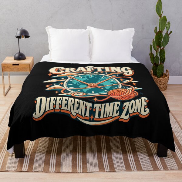 Item preview, Crafting In A Different Time Zone designed and sold by Text2tee.
