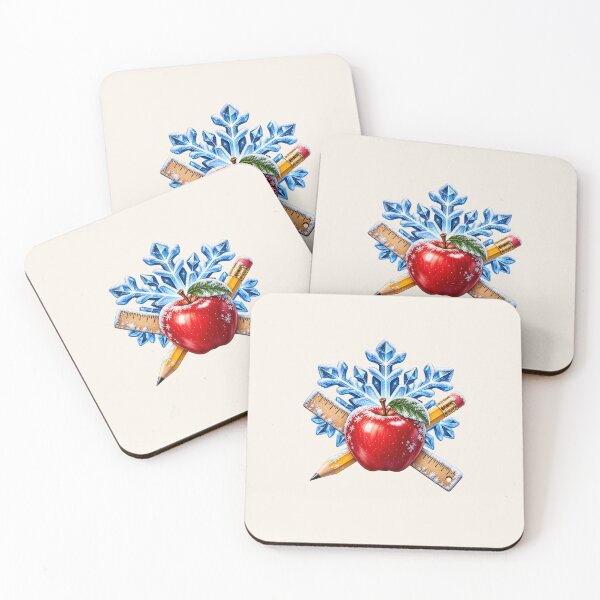 Item preview, Winter Teacher Gift Apple Pencil Snowflake Style designed and sold by Corvoria.