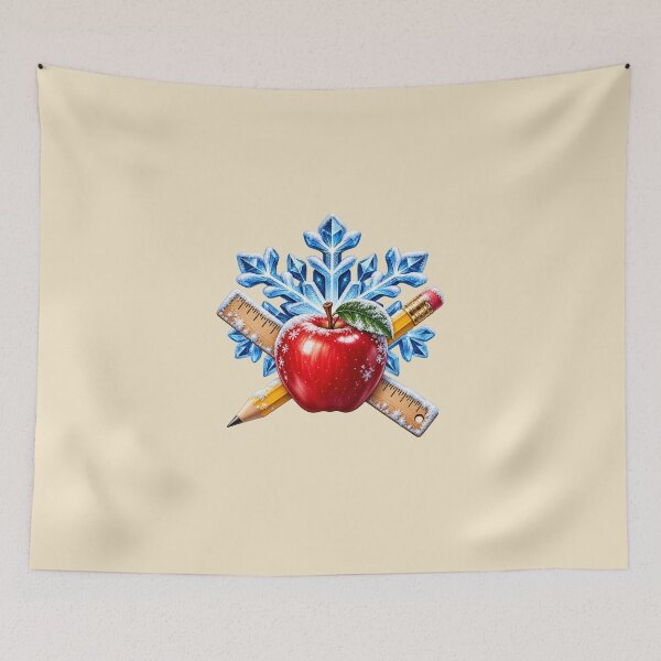 Item preview, Winter Teacher Gift Apple Pencil Snowflake Style designed and sold by Corvoria.