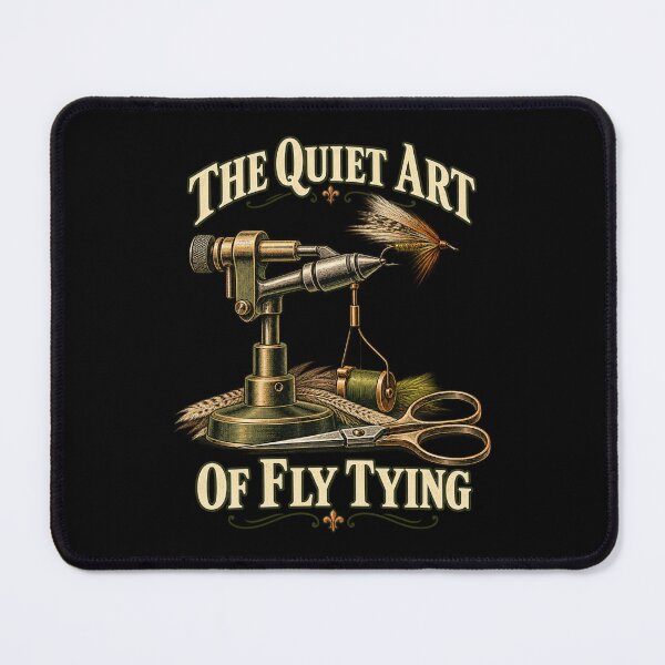 Item preview, The Quiet Art Of Fly Tying designed and sold by Good Mood Foundry.