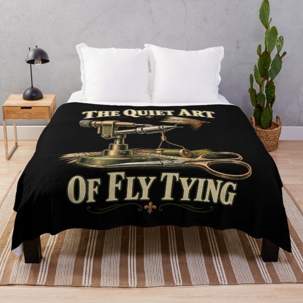 Item preview, The Quiet Art Of Fly Tying designed and sold by Good Mood Foundry.