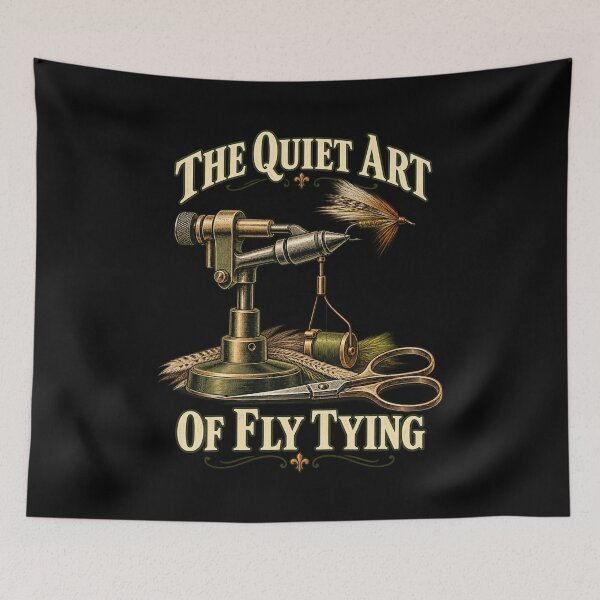 Item preview, The Quiet Art Of Fly Tying designed and sold by Good Mood Foundry.