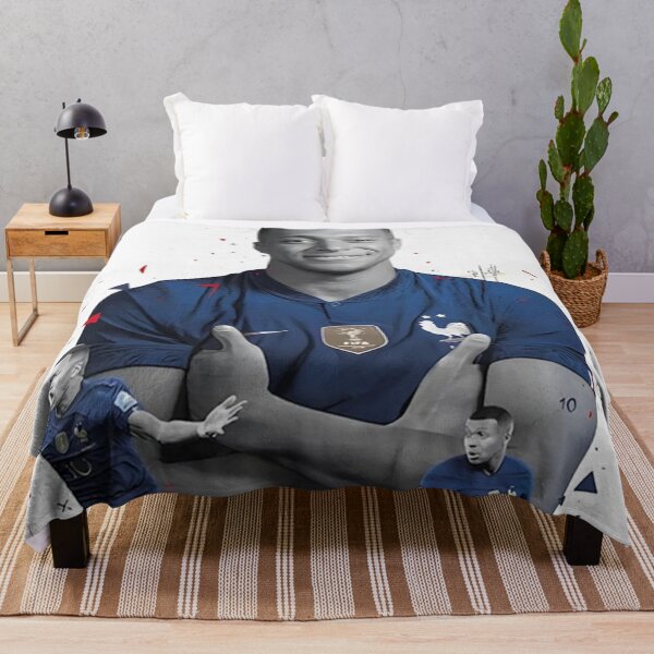 Item preview, Kylian Mbappe Football Club Original Custom Vintage Poster Wall Art designed and sold by Cool Robot Bro..