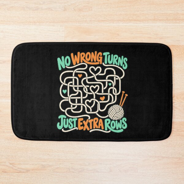 Item preview, No Wrong Turns Just Extra Rows designed and sold by Text2tee.