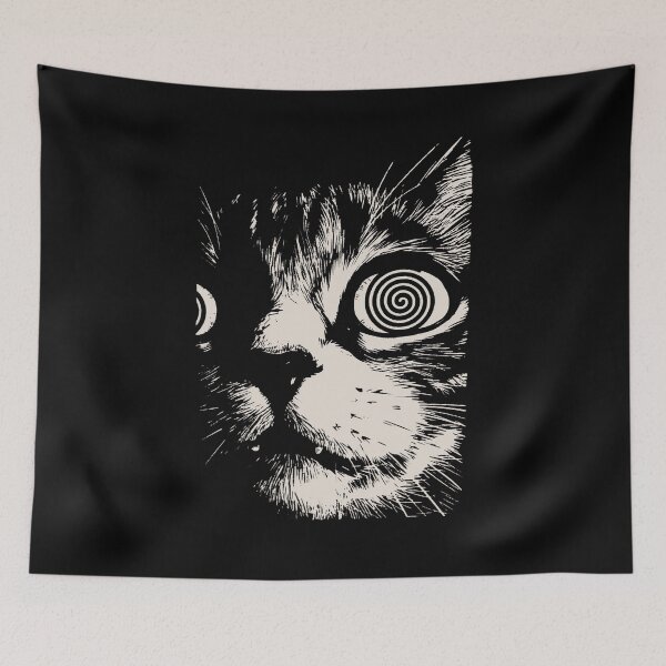 Item preview, Gato psicodélico alucinante designed and sold by Hedoraxe.
