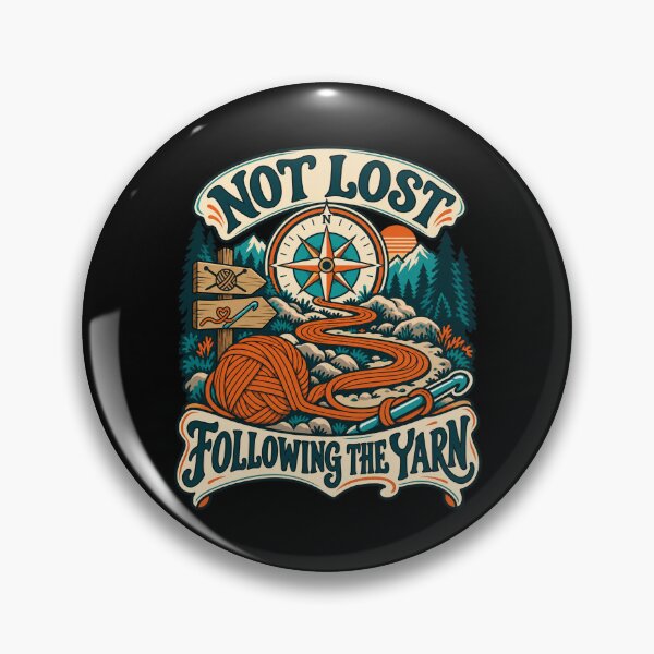 Item preview, Not Lost Following The Yarn designed and sold by Text2tee.