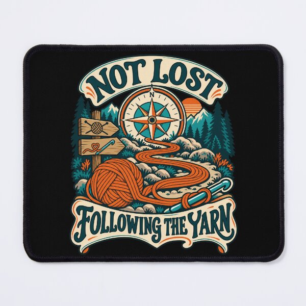Item preview, Not Lost Following The Yarn designed and sold by Text2tee.
