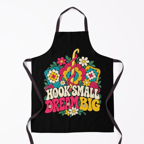 Item preview, Hook Small Dream Big Crochet Flowers designed and sold by Text2tee.