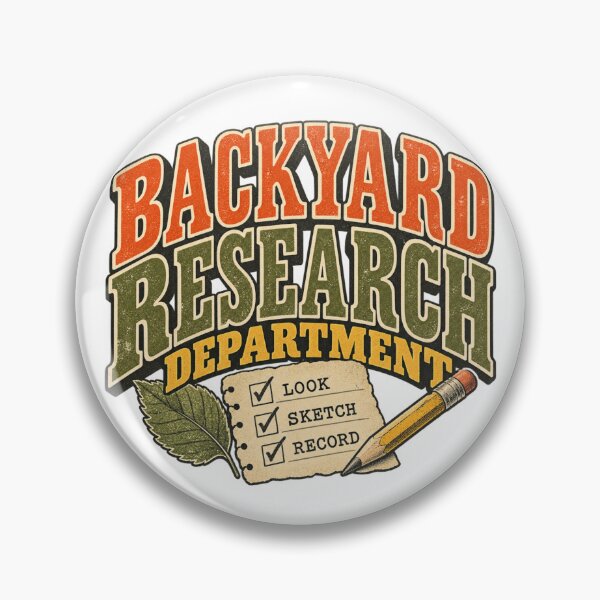 Item preview, Backyard Research Department – Retro Nature Observer designed and sold by Golden Era Studio.