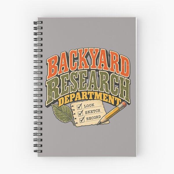 Item preview, Backyard Research Department – Retro Nature Observer designed and sold by Golden Era Studio.