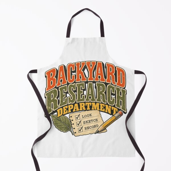 Item preview, Backyard Research Department – Retro Nature Observer designed and sold by Golden Era Studio.