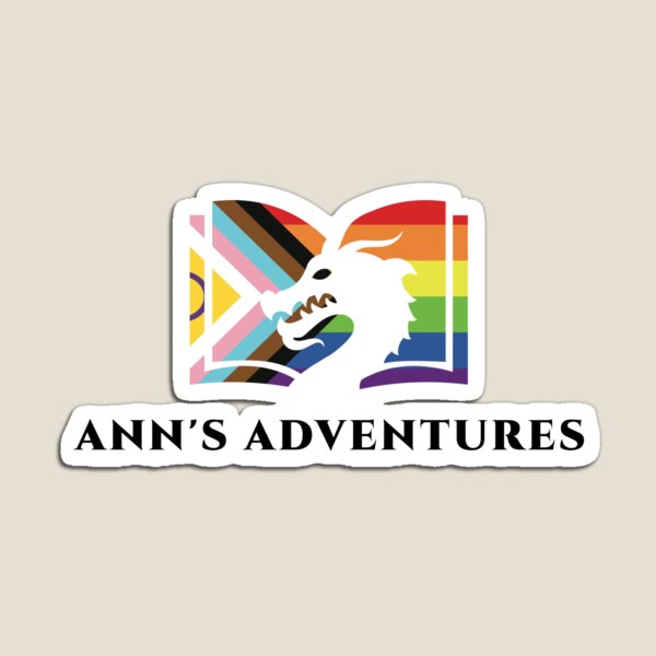 Item preview, Ann's Adventures pride logo designed and sold by Annstromonalwinkle.