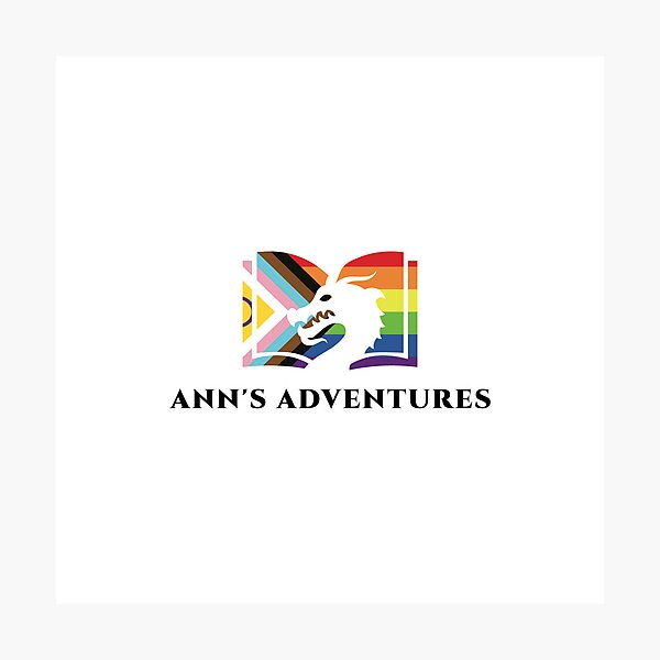 Item preview, Ann's Adventures pride logo designed and sold by Annstromonalwinkle.