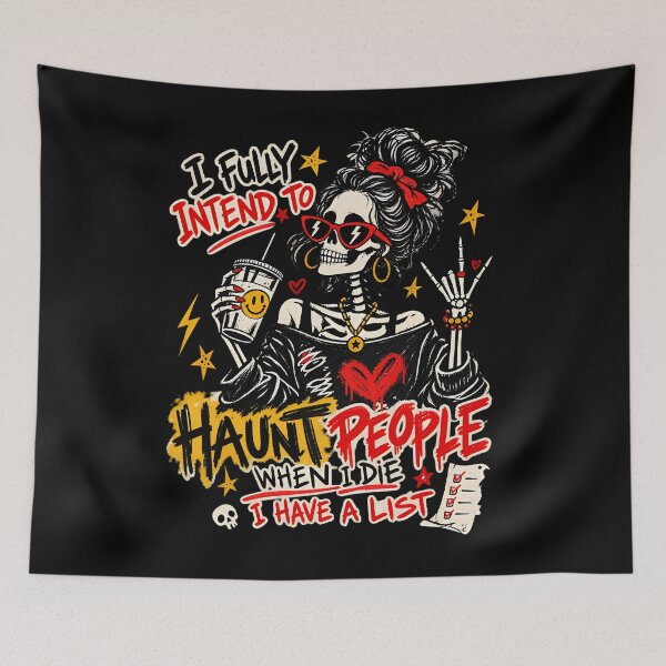 Item preview, I-Fully-Intend-To-Haunt-People designed and sold by jonathanburger.