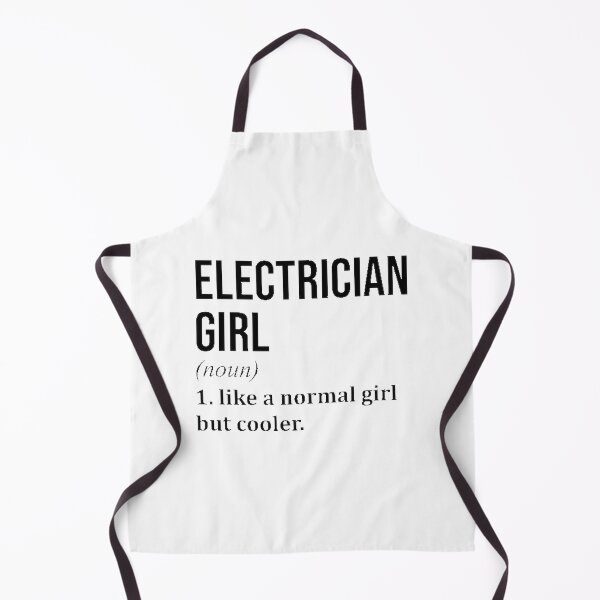 Item preview, Electrician Girl Definition Funny Electrical Worker Gift Design designed and sold by BrandonAtonte44.