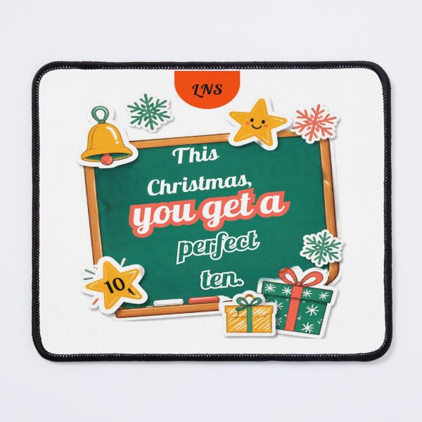 Item preview, This Christmas the teacher gets a perfect score designed and sold by LNS.