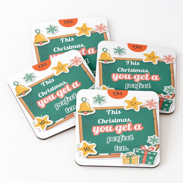 Item preview, This Christmas the teacher gets a perfect score designed and sold by LNS.