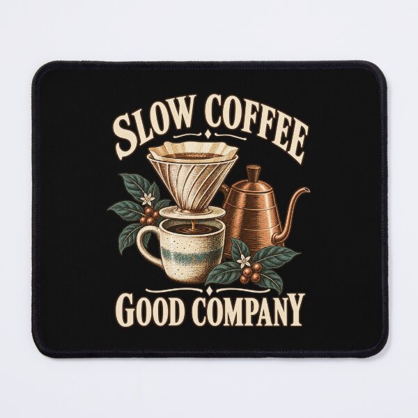 Item preview, Slow Coffee Good Company designed and sold by Good Mood Foundry.