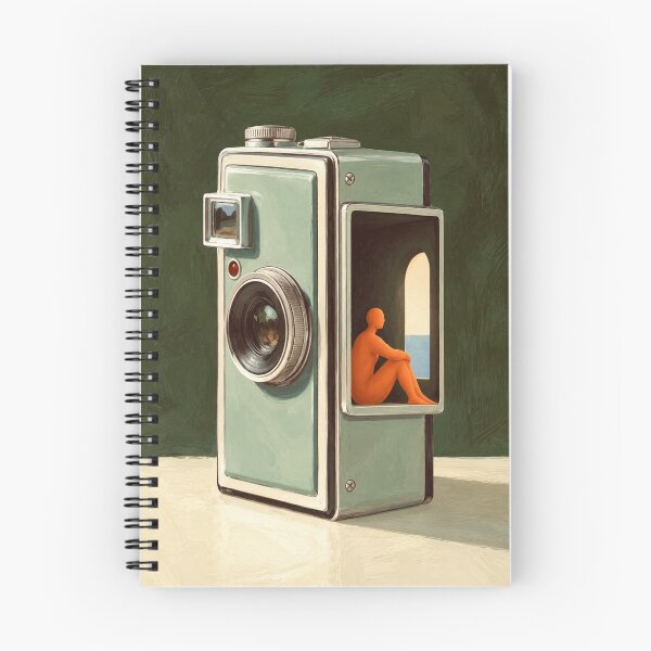 Item preview, 'The Quiet Inside' – Vintage Camera Figurative Art designed and sold by Moodzu.