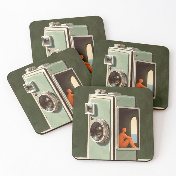 Item preview, 'The Quiet Inside' – Vintage Camera Figurative Art designed and sold by Moodzu.