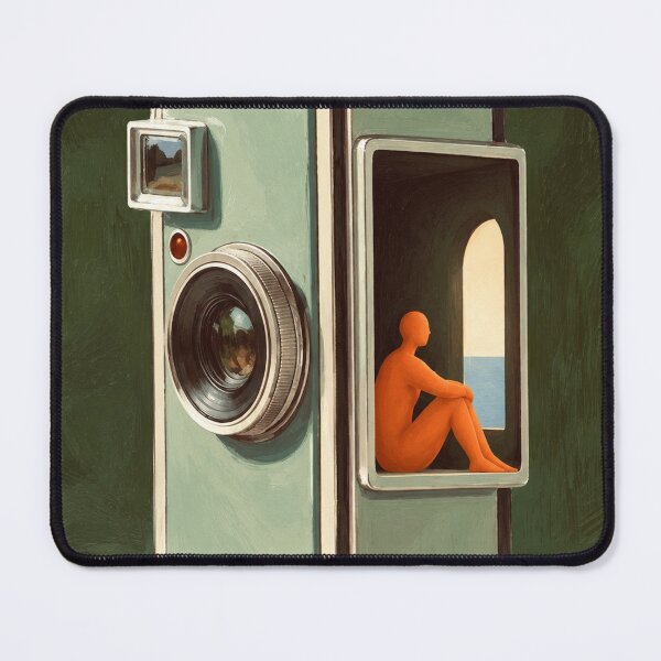 Item preview, 'The Quiet Inside' – Vintage Camera Figurative Art designed and sold by Moodzu.