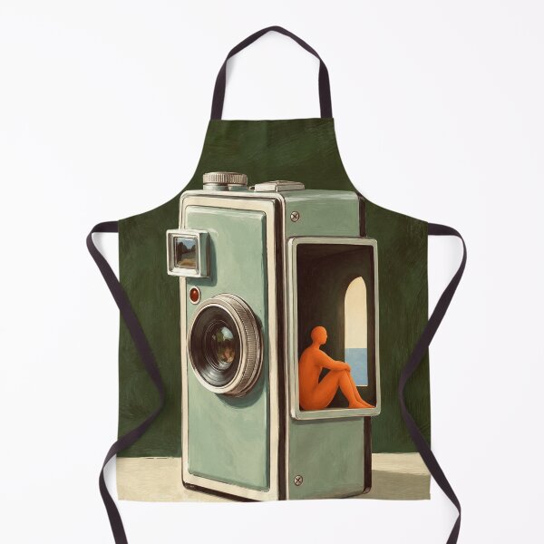 Item preview, 'The Quiet Inside' – Vintage Camera Figurative Art designed and sold by Moodzu.