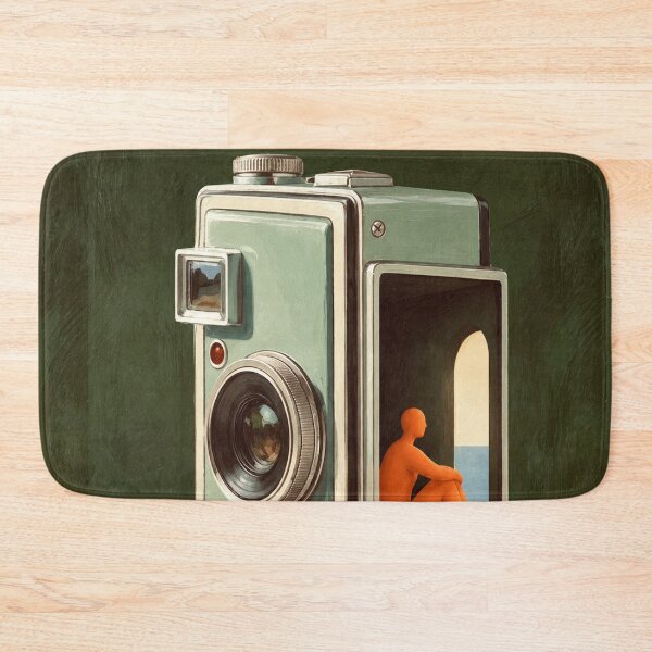 Item preview, 'The Quiet Inside' – Vintage Camera Figurative Art designed and sold by Moodzu.
