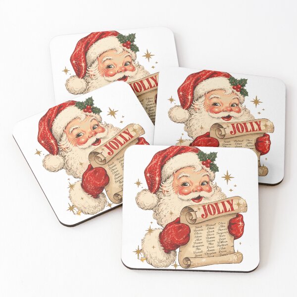 Item preview, Jolly Santa Claus Vintage Christmas Holiday Smile designed and sold by JOSUQ.