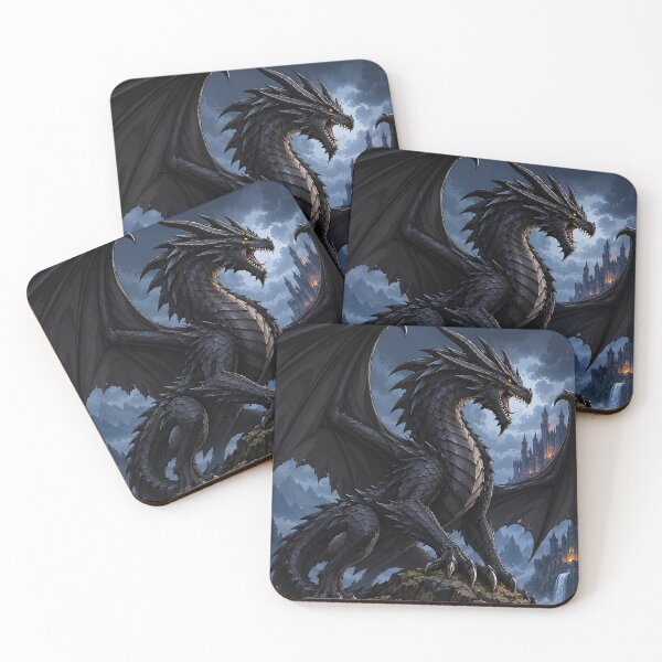 Item preview, Black Dragon designed and sold by TheWizardKitten.