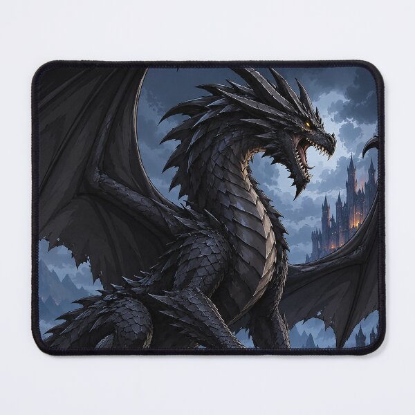 Item preview, Black Dragon designed and sold by TheWizardKitten.
