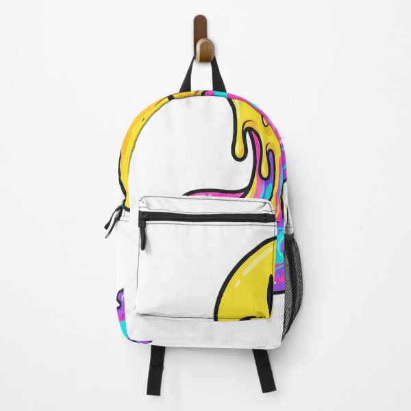 Item preview, Melting Smiley Face - Neon Liquid Pop Art designed and sold by Lazoni.