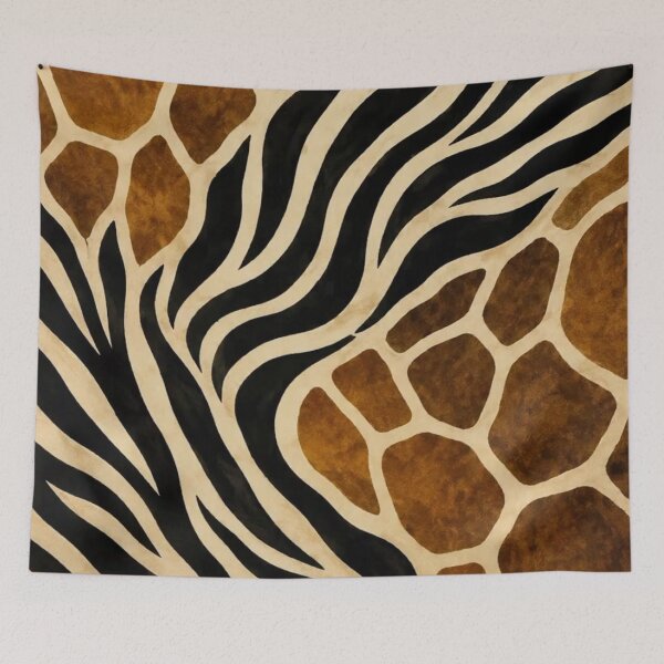 Item preview, Wild Animal Hybrid Print — Zebra Stripes and Giraffe Spots Texture designed and sold by LYAN-STORE.