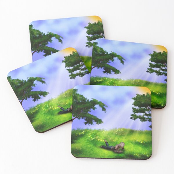 Item preview, A dreamy spring meadow in the sunlight designed and sold by JinxisArts.