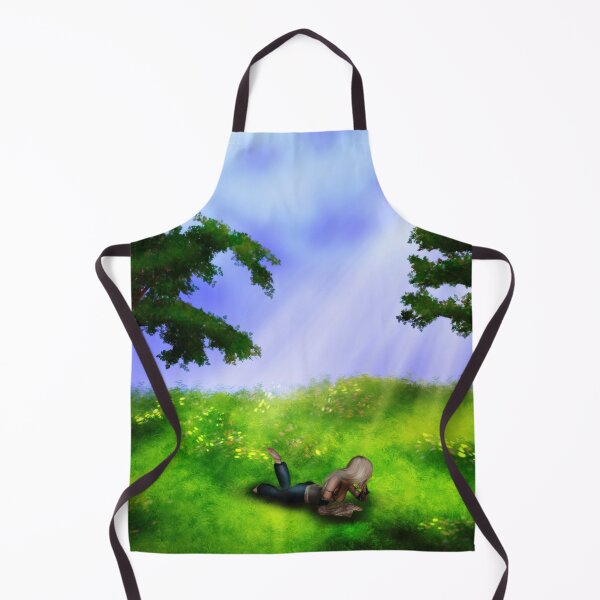 Item preview, A dreamy spring meadow in the sunlight designed and sold by JinxisArts.