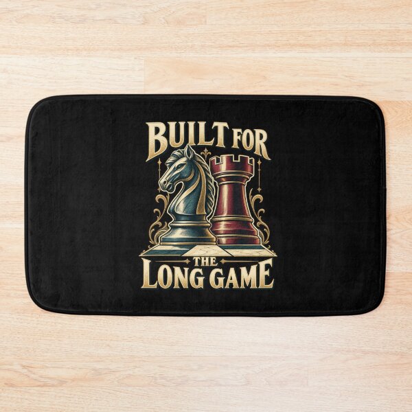 Item preview, Built For The Long Game - Chess designed and sold by Good Mood Foundry.