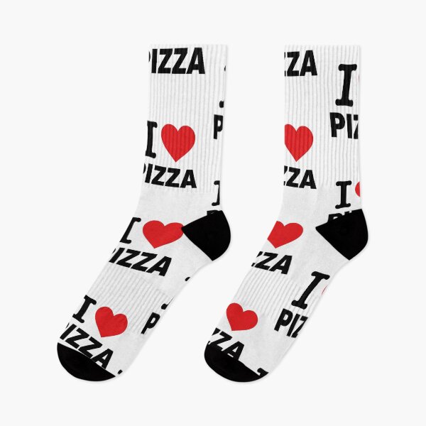 Item preview, I Heart Pizza Red Heart Graphic Typography For Pizza Lover And Foodie designed and sold by raedattia.