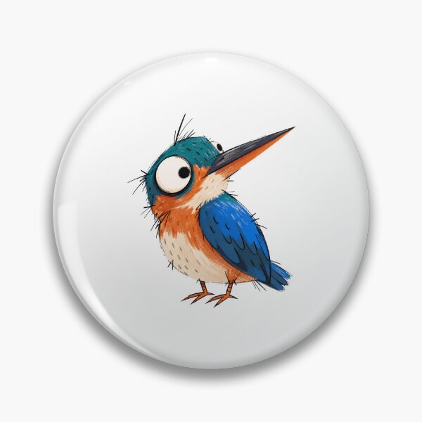 Artikelvorschau, Eisvogel mit nachdenklicher Neigung entworfen und verkauft von The-Art-of-D.