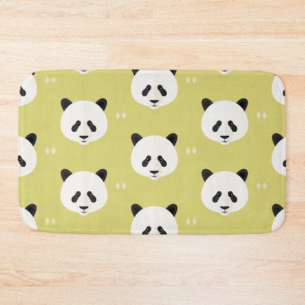 Item preview, Panda heads on green designed and sold by reneesillus.