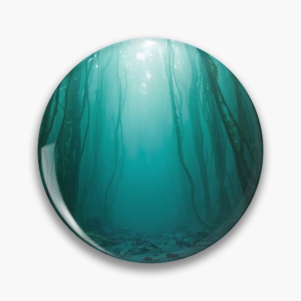 Item preview, Colossal Kelp Forest In Emerald Alien Valley designed and sold by monkeybusiness.pt.