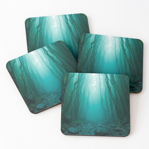 Item preview, Colossal Kelp Forest In Emerald Alien Valley designed and sold by monkeybusiness.pt.