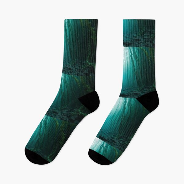 Item preview, Colossal Kelp Forest In Emerald Alien Valley designed and sold by monkeybusiness.pt.