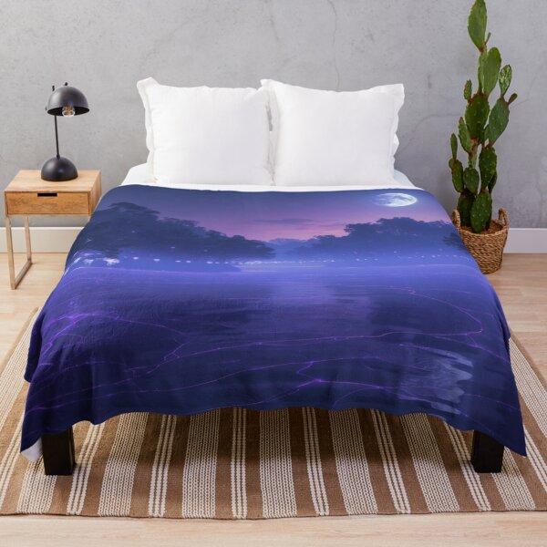 Item preview, Bioluminescent Mangrove River Under Full Moon designed and sold by monkeybusiness.pt.