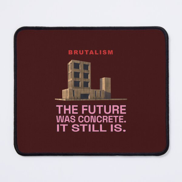 Item preview, The Future Was Concrete. It Still Is. – Retro Brutalism Design designed and sold by TribeGlyph.