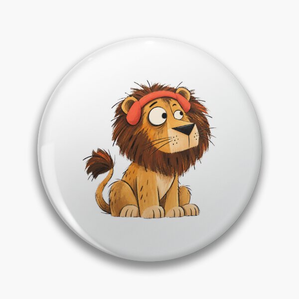 Item preview, Lion in a Cozy Ear-Warmer Band designed and sold by The-Art-of-D.