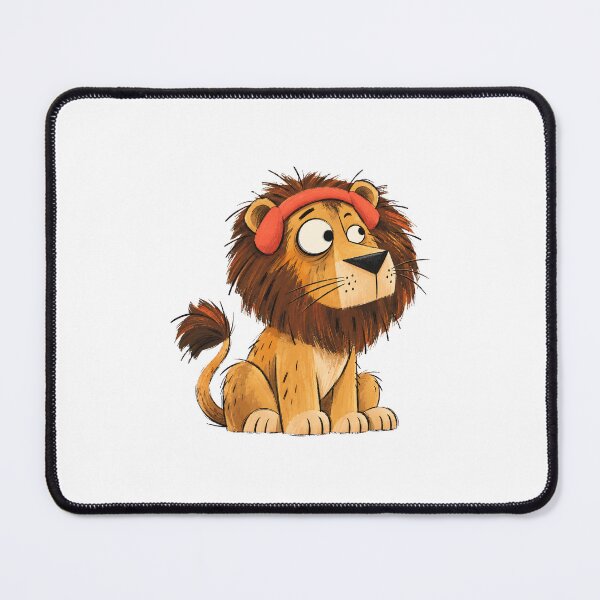 Item preview, Lion in a Cozy Ear-Warmer Band designed and sold by The-Art-of-D.