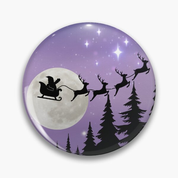 Item preview, Santa’s Magical Moonlit Christmas Flight designed and sold by Britishdelights.