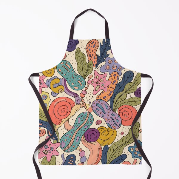 Item preview, Funky Underwater Doodle Pattern – Colorful Sea & Coral Chaos designed and sold by Prtina.