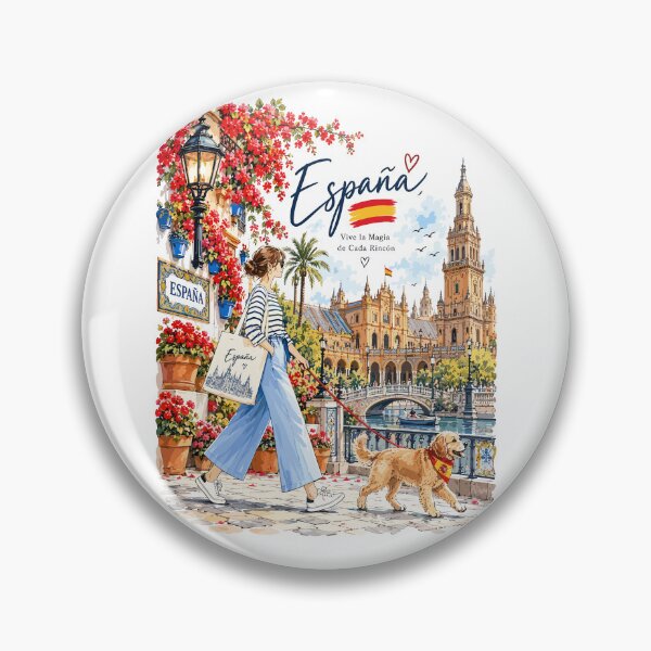 Artikelvorschau, Sevilla Spanien Reisen Plaza de España entworfen und verkauft von EdwinkOne.